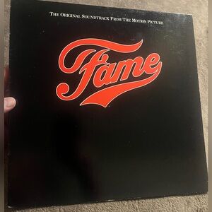 Fame The original Soundtrack From The Motion Picture LP Vinyl Record 1980